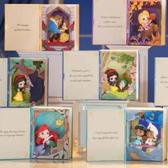 BNWT - POP MART DISNEY PRINCESS FAIRY TALES SERIES SCENE - SEALED BOX SOLD OUT - Picture 3 of 4